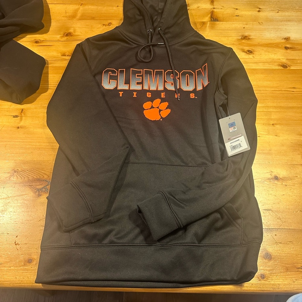 Champion Black and Orange Clemson Tigers Hoodie